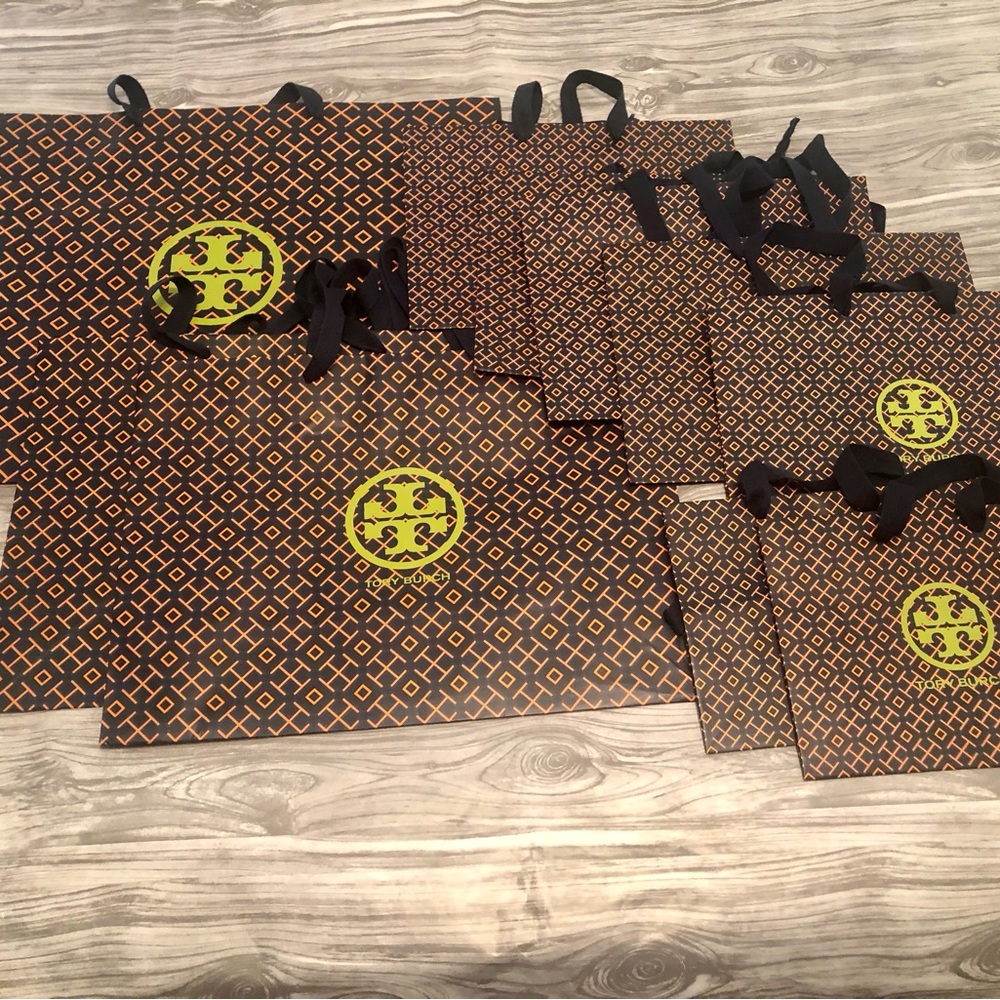 Tory Burch Shopping Bag Set of 10